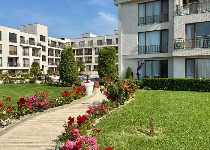 アパート панорама, двустаен, малък, първа линия, гледка море, Diamond Beach, сарафово *